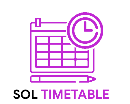 SOL Timetable